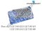 Bearing Shell [45.00MM][5+5 PCS] Part number: 11217585452  7585452 11217585453 7585453  11217585454  7585454 11217585460 7585460 Kolbenschmidt 37 206 600