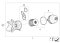 ชุดปะเก็น หมายเลขชิ้นส่วน: 11428643758 8643758 Elring 473 . 830