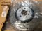 Brake disc ventilated, perforated, right Part number: 34112284102 2284102