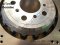 Brake disc ventilated, perforated, right Part number: 34112284102 2284102