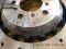 Brake disc ventilated, perforated, right Part number: 34112284102 2284102