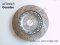 Brake disc ventilated, perforated, left Part number: 34212284103 2284103