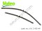 Set of wiper blades Part number: 61612455441 2455441 Valeo VF336