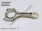 Set connecting rod Part number: 11248473777 8473777