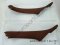 Interior door handle ZIMTBRAUN (brown) set of part for bmw F10, F11, F18 w/ Part number: 51417261930 ( 7261930 ) , 51417261954 ( 7261954 ) , 51417261957 ( 7261957 ) , 51417225859 ( 7225859 ) , 51417225860 ( 7225860 )