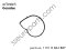 Profile-gasket Part number: 11518604887 8604887 1151 8 604 887