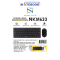 NUBWO NKM-633 Keyboard+Mouse Wireless Combo Set คีย์บอร์ดและเมาส์ไร้สาย ราคา 349.-