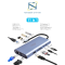 OKER OE-2110 11 in 1 MULTI-PORTS TYPE-C Docking Station อะแดปเตอร์ฮับ type c multiport ราคา 1,050.-