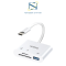 NUBWO NCR130 3 IN 1 TYPE-C USB HUB รองรับ SD Card/TF Card/USB รับความจุได้ถึง 512GB ราคา 59.-