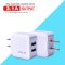 ADAPTER พร้อมสายชาร์จ OKER UC-232 USB 2 PORT 3.1A หัว MICRO USB ราคา 250.-