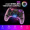 จอยคอนโทรลเลอร์ไร้สาย Oker W-309 Wireless Gaming Controller ตัวจอยโปร่งใสโชว์ไฟ RGB ขายเพียง 590.-