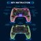 จอยคอนโทรลเลอร์ไร้สาย Oker W-309 Wireless Gaming Controller ตัวจอยโปร่งใสโชว์ไฟ RGB ขายเพียง 590.-