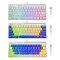 คีย์บอร์ดเกมมิ่ง OKER RAINBOW LIGHT KEYBOARD K74 ขายเพียง 250.-