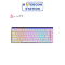 คีย์บอร์ดเกมมิ่ง Ajazz NK68 Wired TH Rainbow Lighting Red Switch Gaming Keyboard ราคา 650.-
