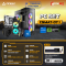 [คอมประกอบมือหนึ่งประกันศูนย์เต็ม] I7-14700F / 16GB(8*2) DDR5 / 1TB M.2 / B760M-A / ANTEC 850W / CASE ANTEC C3 ARGB BLACK ราคา 51,720.-