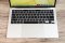 Apple Macbook Pro 13(2020) Touchbar Chip M1 Ram8 SSD256GB จอขนาด 13.3นิ้ว ระดับ 2k Cycle count 346 ครั้ง รีเซ็ตตัวเครื่องพร้อมใช้งาน ขายเพียง 16,900.-