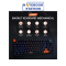 คีย์บอร์ด OKER BACKLIT KEYBOARD MECHANICAL K460 ราคา 260.-