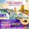 เวียดนามใต้ ดาลัด มุยเน่ โฮจิมินห์ บินภายใน 1 ขา 4 วัน 3 คืน โดยสายการบิน VIETNAM AIRLINES (VN) (OCT-MAR25)