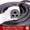 Industrial Grade NBR D-Hollow (3 Holes) Oil Resistant Rubber Seal | AlphaSeals