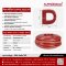 High-Performance D-Hollow Silicone Seal 15x15 mm (+270°C) | AlphaSeals®
