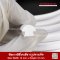 White Silicone Mushroom Seals (Food Grade FDA) - ASMRQSW6012X10 | Made in Thailand