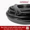 VITON FKM Rubber Seal P-Profile | Oil & Chemical Resistant to 260°C | AlphaSeals® | 35×15mm 50M/Roll | Black
