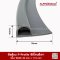 Grey Silicone Rubber P-Profile 32x11.5mm