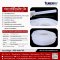 Tuberry® Transparent Food-Grade Silicone Tubing 13 × 19.5 mm | Made in Thailand