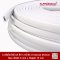 ยางซีลโปรไฟล์ CR สีขาว U-Channel ร่อง 4 mm รหัส ASRSCRW608X15 | AlphaSeals®