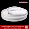 White CR Neoprene U-Channel Rubber Seal Profile 8x15mm | AlphaSeals® ASRSCRW608X15