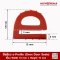 Oven Door Seals e-Profile ASEPQHR6018X15