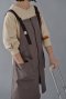 Versatile Front Zip Apron - Easy Wear