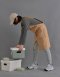 Versatile Front Zip Apron - Easy Wear