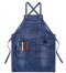 BARBER Denim Apron (Fabric Neck Strap)