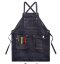 BARBER Denim Apron (Fabric Neck Strap)