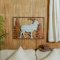 Cabin Wild Animal Metal Wall Art, Pick Your Style