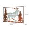 Cabin Wild Animal Metal Wall Art, Pick Your Style