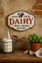 FARM FRESH DAIRY, Metal Wall Décor