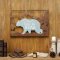 Cabin Wild Animal Metal Wall Art, Pick Your Style