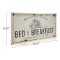 Welcome To Our Bed & Breakfast Wall Sign