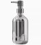 ขวดปั๊ม สีเงินเงา 500ml ขวดใส่สบู่ล้างมือ โลชั่น แชมพู สไตล์มินิมอล หรู