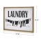 Clothesline Laundry Sign