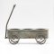 3 Hole Antique Galvanized Cart Planter