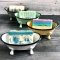 Enamel Bathtub Soap Dish, 4 Colors