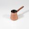 Rose Gold Turkish Coffee Pot (Solid Handle) Size-S