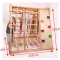 Jungle gym ปีนป่าย สไลเดอร์ playgym Size 155 (ไม่มีสไลเดอร์)