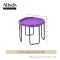 Tuff tray octagonal activity table 70 cm โต๊ะเล่นทราย/เล่นน้ำเด็ก (ปรับระดับได้ 3 ระดับ) : Purple