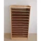 wooden paper tray cabinet document organizer “paper rack for school or office” ชั้นเก็บเอกสาร กระดาษ (12 ชั้น)
