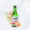 GEON-BAE Peach 360ml.
