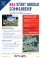 BBA Study Abroad Scholarship - Spring/Summer Term 2025/2026